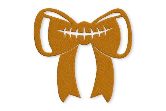 A Designer's Review: Football Bow Embroidery for Real Projects