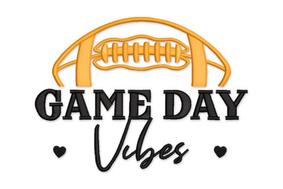 A Designer's Review: Game Day American Football Embroidery