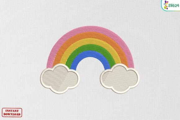 A Professional Review of the Pastel Rainbow Cloud Dream Charm Embroidery