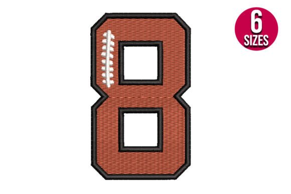 A Real Designer’s Review of Football Font Alphabet Number Eight 8