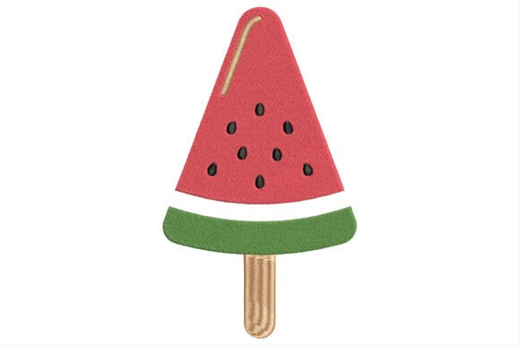 A Seller's Look at the Watermelon Popsicle Embroidery Design