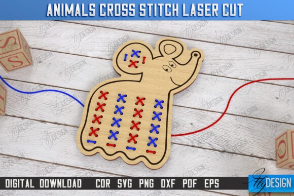 Cross Stitch Laser Cut Montessori Lacing: A Designer's Review