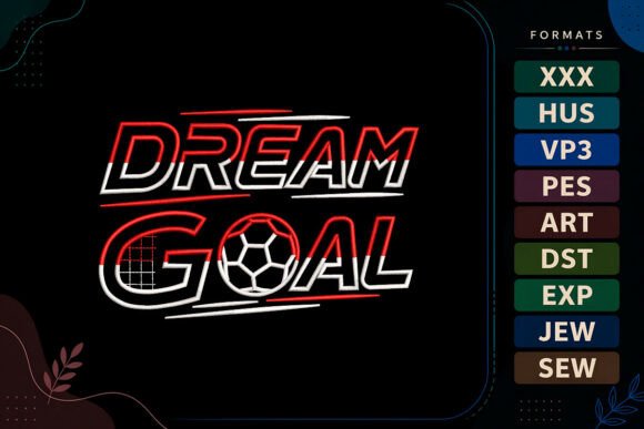 Dream Goal Soccer Football: A Design Review for Small Business Merch