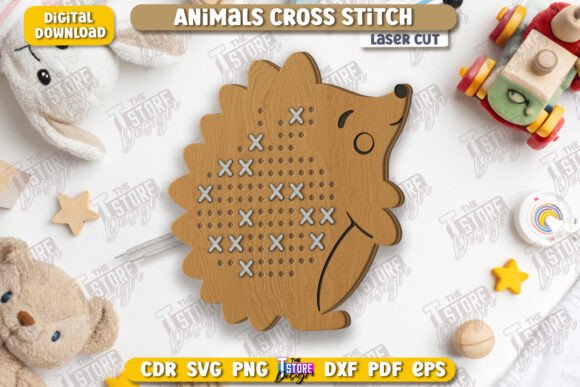Reviewing the Cross Stitch Hedgehog Laser Cut CNC File
